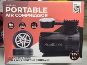 Acellories Ev5b9c5ve262 Mini Compresor De Aire Port Til La Marca Acellories. Es Un Dispositivo Compa