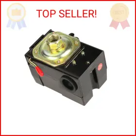 Acogedorfcghmngo6a Acogedor Air Compressor Pressure Switch Control 95-125 Psi 20a 220v Universal Heavy Duty