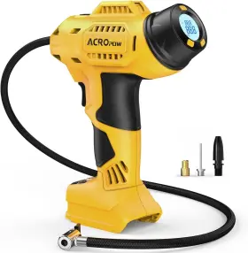 Ac-tf01-dw Acropow Cordless Car Tire Inflator Pump Portable Air Compressor For Dewalt 20v Battery
