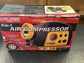 Ap-c25b Activeproducts Qualified Active Products 5-in-1 Air Compressor Inflator With Box And Manual