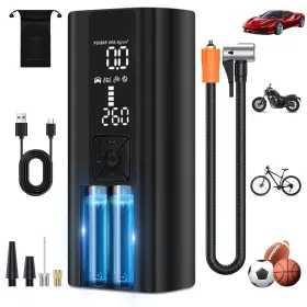 Tac231 Agigear Tire Inflator Portable Air Compressor 150psi And 4x Faster Pump Inch