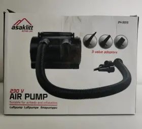 34-3015 Agptek Hb-139c Electric Air Pump Hose Nozzle With Adapter Model 230 V Asaklitt