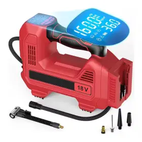 Ahfiwaso 313090688622 Cordless 160 Psi Portable Electric Air Compressor For 18v Battery With