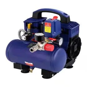 Ahfiwaso 744110361407 Ultra Quiet 1 Gal. Portable Electric Air Compressor 60 Db 13-second Quick Fill O