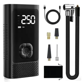 Air Flow 198715201802 Tire Inflator Portable Compressor - 4x Faster 150 Psi Pump For Car Ti