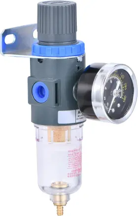 Zat004 Air Tools 1/4 Inch Npt Filter Pressure Regulator Water-trap Tool Compressor Wit