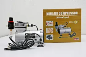 Tc-20 Airbrush Depot Mini Portable Air Compressor Model