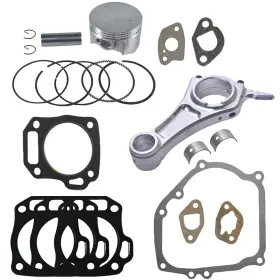 Aksgkgq Sh-bd11315 Billet Rod 3.323 Kit With Bearing Inserts And 68mm Flat Top Pisto