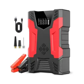 3000a Alpha Digital 884945007221 Car Jump Starter With Air Compressor Peak Portable Battery Built-in Ai