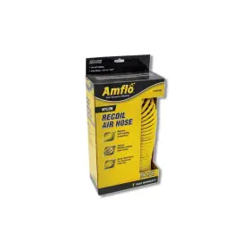 Amfl450eret Amflo 50 Ft X 1/4 In Nylon Recoil Air Hose 200 Psi Yellow