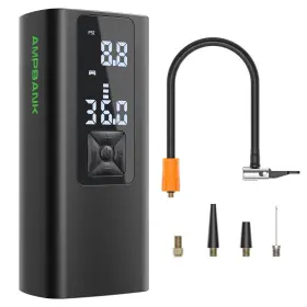At003 Ampbank 850050886914 Tire Inflator 150psi Air Compressor 6000mah Led Gauge For Car Bike Ball