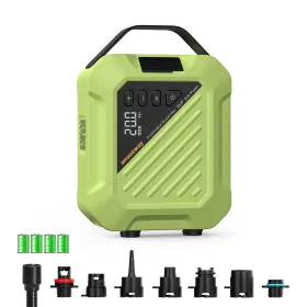 D15pro Anoutway Pump Sup Air Rechargeable Battery Powered Dual Stage Inflation Deflation Smart