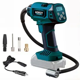 Aoikoy 13370407031 Inflator Air Compressor For Makita 18v Battery 160psi Heavy Duty