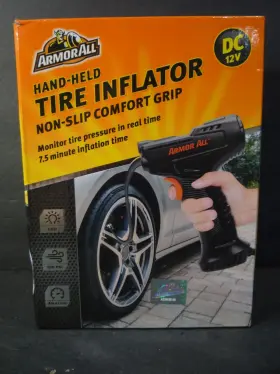 3aara0861b1g7 Armor All Armorall Dc 12v Led Hand-held Compact Tire Inflator 150psi New