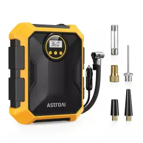 Astroai 313099846863 Tire Inflator Air Compressor 12v Dc Portable Car Accessories Auto Pump 100p