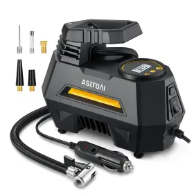 Astroai 810074984232 Tire Inflator Portable Air Compressor Pump For Car Tires - Acces