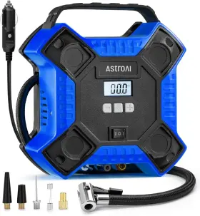 Acacjy21dcye Astroai Tire Inflator Portable Air Compressor For Car Tires 12v Dc Integrated Metal