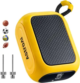 Acacl6sye-ca Astroai Portable Electric Ball Pump - Fast Inflation With Digital Display Preset Pressu