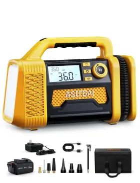 Acactc3ye-us Astroai Tc3 Air Compressor Portable Tire Inflator Offroad Yellow