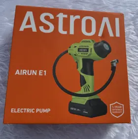 Airun-e1 Astroai Airun E1 Electric Pump Portable 20v Corded Battery Pack Charger