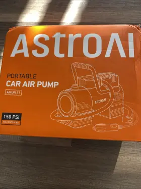 Airun-l4 Astroai Portable Hand Held Car Air Pump - Airun-l4/ah