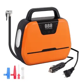 Athbavib 424615944641 Portable Air Compressor Tire Inflator 12v Dc/110v Ac Car Pump 150psi A