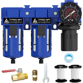 Ffr033u2-n Atiny 3/8 Inch Npt Air Dryer Systemdouble Filtersair Compressor Filter Dryer5