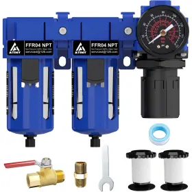 Ffr04u2 Atiny 1/2 Inch Npt Air Dryer System Compressor Filter Pressure Regulator