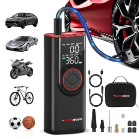 Ti-809 Automovo Tire Inflator Portable Air Compressor-3x Faster Inflation 150psi