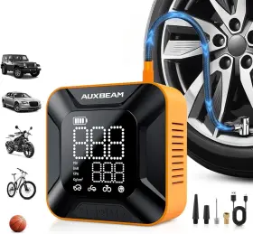 Auxbeam 445015754761 Tire Inflator Portable Air Compressor Compact Car Pump With Digital