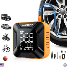 B0d97h1xbb Auxbeam Portable Tire Inflator Air Compressor 150psi Digital Pressure Gauge Cordless