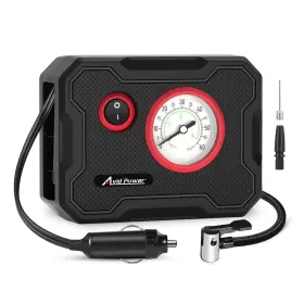 Avid Power Acap017-3 12v Tire Inflator Portable Air Compressor Car Pump With Display Ga