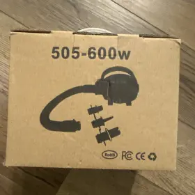 505-600w Awsum Portable Air Compressor With Hose And Attachments For Home Auto Use