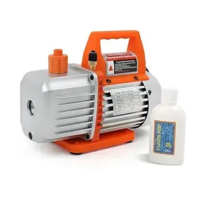 P0321fusa Bacoflo 4.5cfm Vacuum Pump 110v 1/3hp Single Stage Rotary Vane Hvac 4.5 Cfm