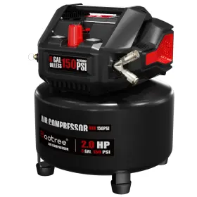 Baotree 631060186788 8 Gallon Portable Air Compressor Max 150psi Oil Free Tank 2h