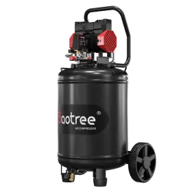 Baotree 631060188591 14 Gallon Ultra Quiet Air Compressor With Two Quick Couplers 2hp 8.75 Cfm M