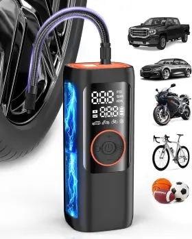 Bdo 313043260288 2025 Tire Inflator Portable Air Compressor 150psi Cordless Pump With Lc