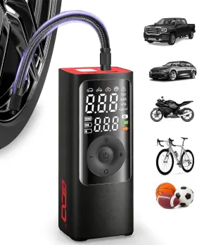 Bdo 726084193208 Tire Inflator - Portable Air Compressor 2.5x Faster 150psi Cordless In