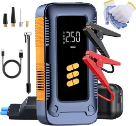 Dy34 Beacondesi Bright Portable Multifunction Jump Starter With 6-12 Months Standby Tire Inf