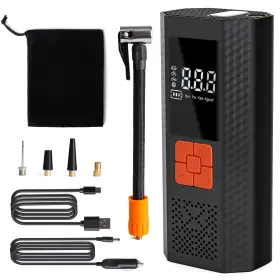 B-pac01 Beelify Portable Air Compressor Pump For Car Tires 150 Ps