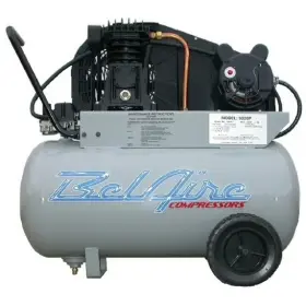 Belaire Vt20tb 5020p 2hp 20 Gallon Horizontal 115v Single Phase Portable Air Compressor