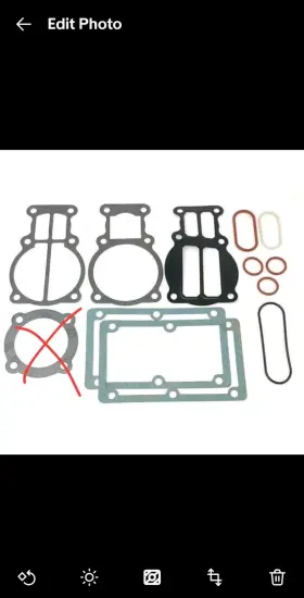 Bellaire Compressors 131071137 Belaire Gasket Kit