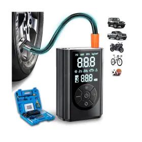 Ac-150 Belveora Tire Inflator Portable Air Compressor With Professional Repair Kit 150p
