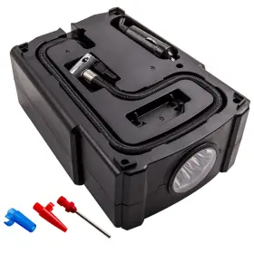 Tfpe43 Bfo Portable Air Compressor Pump Digital Tire Inflator 150psi Dc 12v Car