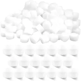 Bhucutu 711181100662 100 Pieces Air Filter Sponge For Compressor System Accessories Round White
