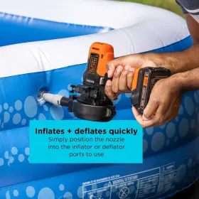 Black Decker 885911842631 New Matrix High Flow Inflator Attachment - Bdcmthvi