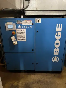 S50-3 Boge Air Compressor 50 Hp N S50-3 Boge Air Compressor 50 Hp N