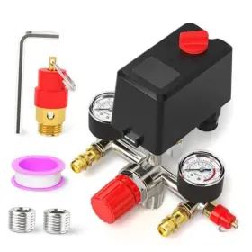 Ep-327 Bogerdack 1 Way Air Compressor Pressure Switch Control Valve Kit 120-150 Psi 110v-240v