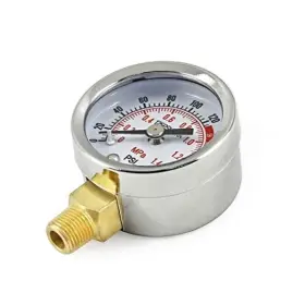 Bokwin Bokwin230227-007 1/8 Inch Npt 0-200 Psi 1 Pcs 2 Replacement Air Tank Pressure Gauge