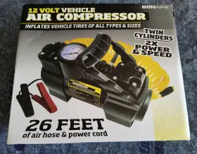 Dd25cn Bon-aire 12v Twin Cylinder Tire Inflator Brand New Old Stock
